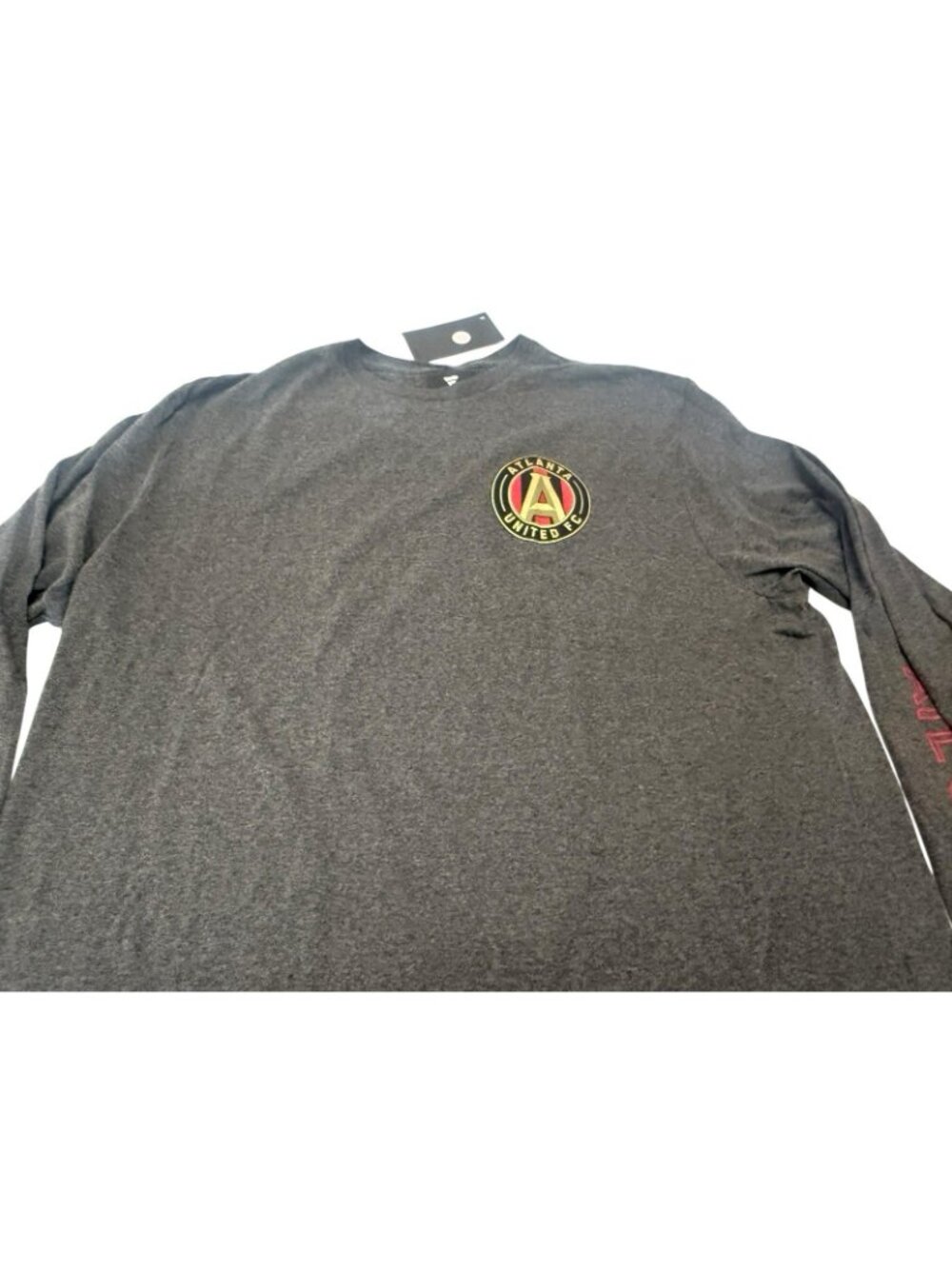 Atlanta United FC Long Sleeve Shirt Men’s 2XL Gray Fanatics MLS Soccer Tee - Picture 4 of 16